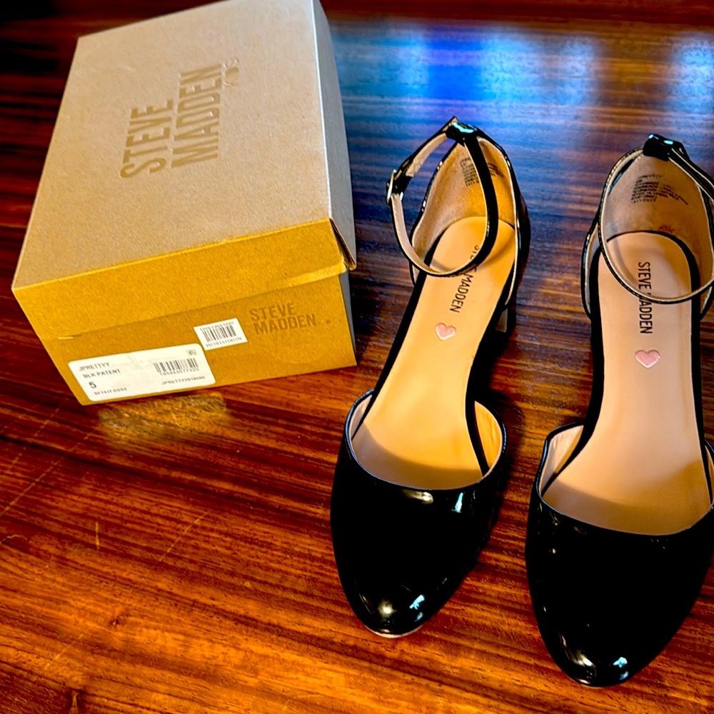 Steve Madden Girls Shoes Pretty Pump